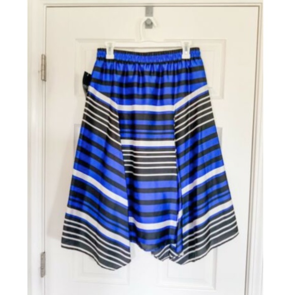 NWT Lauren Ralph Lauren Striped Handkerchief Skirt - Picture 7 of 7